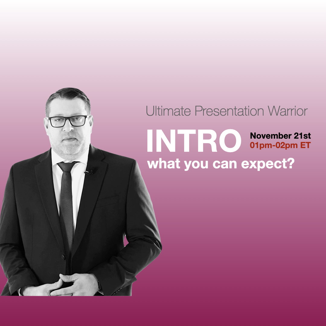 Intro to Ultimate Presentation Warrior (UPW) program